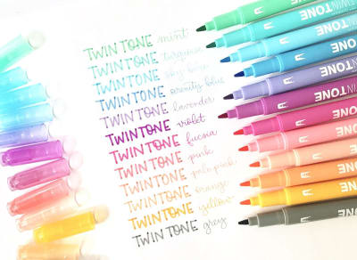 Tombow Twintone 12 und Pastel