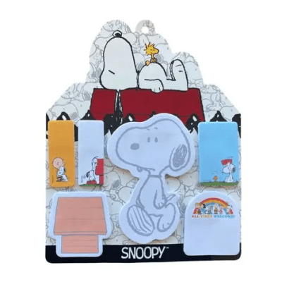 Set de Notas Adhesivas Snoopy Mooving1
