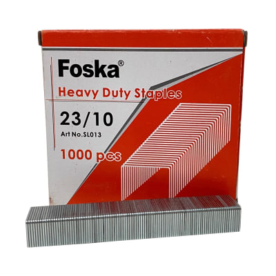 Corchetes grapas 23/10 1000 unidades Foska