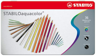 LÁPICES AQUACOLOR 36 COLORES STABILO