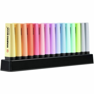 Set 15 Destacadores Pastel Stabilo Boss