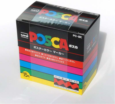 Posca Set 15 Colores 8K