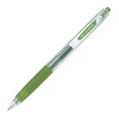 Lápiz Gel PopLol 0.7mm Verde Manzana Pilot1
