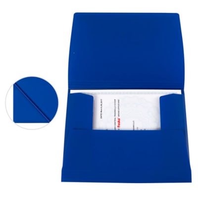 Carpeta Plástica A4 con Elástico W311-38 Foska
