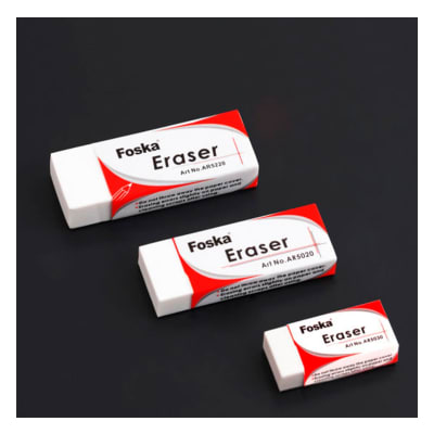 Goma de Borrar Grande 62x22x12 mm Foska1