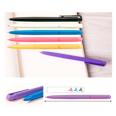 Pack 24 boligrafos lapiz pasta colores surtidos Foska