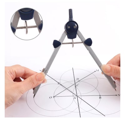 Set Compás Profesional 7 Piezas YM4001 Foska