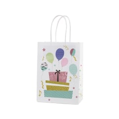 Bolsa de Regalo Feliz Cumpleaños 21x11x27cm Foska