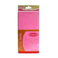 Papel Seda Rosado 50x66cm 10 und Artel