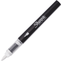 Marcador Acrílico Punta Pincel Blanco Sharpie