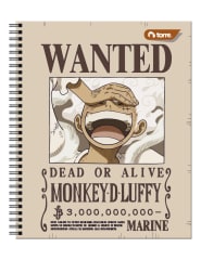 Cuaderno Universitario One Piece 7MM 100HJ TORRE