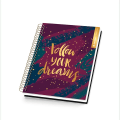 pack 5 cuadernos gold style medio oficio 150 hojas tapa dura