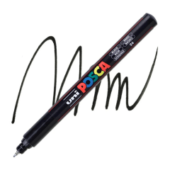Marcador Acrílico Negro 1MR 0.7mm Posca