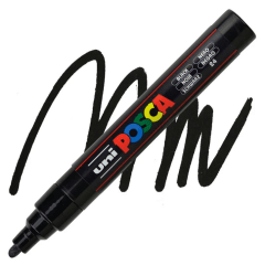 Marcador Acrílico Negro 5M 1.8-2.5mm Posca