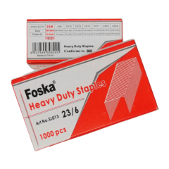 Corchetes grapas 23/6 1000 unidades Foska