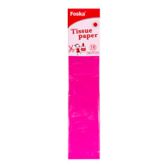 Papel de Seda Fucsia 50x70cm Foska