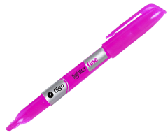 Destacador fino rosado fluor filgo