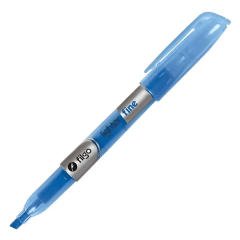 Destacador fino azul fluor filgo
