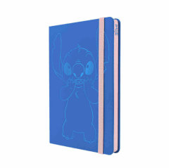 Libreta A5 Tapa Dura Rayada Stitch Mooving