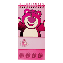 Libreta Vertical Espiralada 10x20cm Lotso Mooving