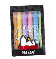 Set 6 Resaltadores Snoopy Mooving