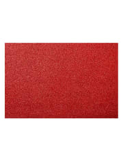 Goma Eva Glitter 40x60cm 2mm Roja Torre
