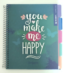 Cuaderno 1/2 Oficio Rhein Studygram Triple 150hj 5mm