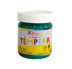 Témpera 100ml Verde Oscuro Artel