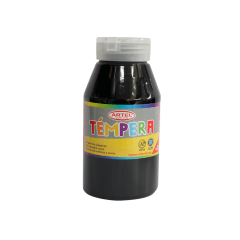 Témpera 250ml Negro Artel