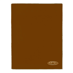 Carpeta con Gusano Café ARTEL