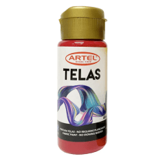 Pintura de Tela Bermellon 88 60ml ARTEL