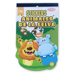 Stickers Animales de la Selva 250 und Artel