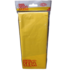 Papel Seda Amarillo 50x66cm 10 und Artel