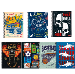 Cuaderno Universitario D+ Masculino 100 hjs Tilibra