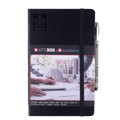 Sketchbook 21x13 cm +Pigma Micron PN Negro,SAKURA