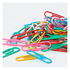 Clip de colores 100 unidades 33mm Foska