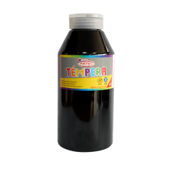 Témpera 500ml Negro Artel
