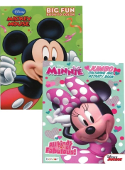 Libro Pintar Troquelado 40 pág Mickey Minnie Vértice