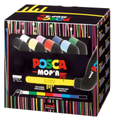 Set 8 Marcadores MOP'R PCM-22 Posca