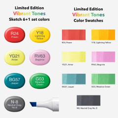 Copic 6+1 limited edition Vibrant