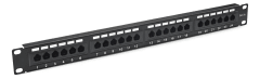 Patch Panel Cat6 1U UTP 24 Puertos BIG CABLE