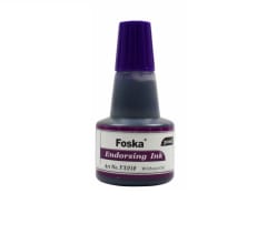 30 ml de tinta para tampon timbre morada