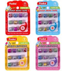 Set Cintas de Bricolaje 9 Piezas + Base CT2004 Foska