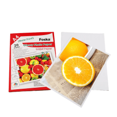 20 Papeles fotográfico brillante glossy A4