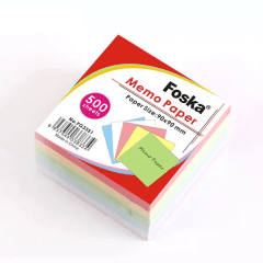 Memo Paper 90x90mm 500 und PG3351 Foska