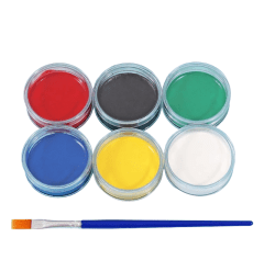Pintura facial pintacaritas 6 colores