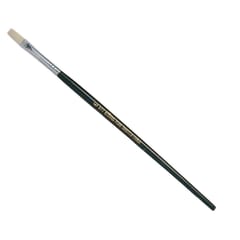 Pincel Plano Pelo Cerda 577 N°6 Mango Largo Artel