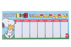 Planificador Semanal Snoopy con Accesorios Mooving