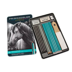 Lápices Grafito Prismacolor Premier Set 18 con Goma y Sacapuntas