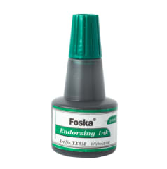 Tinta para Tampón Verde 30ml YX030 Foska